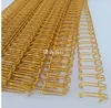 Machine 50pcs / lot en acier en fer Double boucle de liaison de liaison de liaison au classe