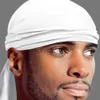 Bandana mannen Satijn Bandana Tulband Pruiken Mannen Zijdeachtige Hoofddeksels Hoed Durag King's Spandex Haar Piraat Hoofdband Accessoires B0S8 x0628