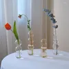 Vases Glass Flower Vase For Home Decor Decorative Terrarium Plants Table Ornaments Plant