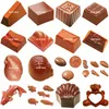 Baking Moulds Polycarbonate Chocolate Molds for Chocolate Professional Baking Candy Bonbons Bar Acrylic Mould Confectionery Bakery Utensils 230627