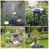 New Garden Waterfall Fountain Swimming Pool Decoration Outdoor Camping Gardening Solar Fountain Home Garden Decoration