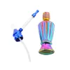 Mini hookah Color metal Smoking pipes Water pipe Glass filtered pipe portable bottle pipe and cigarette accessories