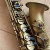 Vintage 62 antique bronze E-flat alto saxophone brass Japanese craft made jazz instrument with case alto sax