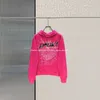 Pink Mens Sp5der 555 Spider Hoodie 디자이너 후드 남성 퍼프 프린트 Hoody Young Thug 스웨터 풀오버 Nevermind The Heres Slime Tidal flow design 628ess