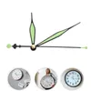 Horloges murales mains lumineuses horloge pratique faisant décoratif bricolage pointeurs créatifs ensemble réparation accessoires de lueur