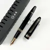 Bolígrafos Luxury Wingsung 629 Fuente de pistón Pen negro/azul/rojo resina y maneta hábil.