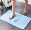 Fast Drying Diatomite Earth Bath Mat 40*60cm Super Absorbent Carpet Bathroom Rug Non-Slip Bath Mats Rug Bathroom Mat Set Durable JL1343