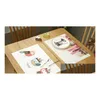 Mats Pads Placemats For Kids Woven Vinyl Print Cartoon Pvc Table Washable Heat Resistant Anti-Skid Non-Slip Insation Dining Drop D Dh53Q