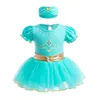 Rompertjes Baby Romper TUTU Jurk Met Hoofdband Schattige Prinses Ontwerp Baby Meisje Kleding Maat 3-18 M Nieuwigheid ontwerp Baby Jurk Rompertjes 230627