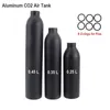 Verres à vin vides 045035025L aluminium CO2 réservoir d'air sécurité antidéflagrant haute pression Paintball bouteille remplissage cylindre M1815 230627