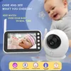 Trådlös färg Smart babyskärm med kameraövervakning Nanny Cam Security Electronic Babyphone Cry Babies Feeding