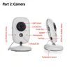 VB603 Wireless Video Baby Monitor Electronic Babysitter med 3,2 tum LCD 2 Way Audio Talk Night Vision Security Bebe Camera