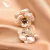 Naturel Baroque Perle Femmes Boucles D'oreilles Gothique Charme Piercing Esthétique Fleur Boucles D'oreilles Argent 925 S Bijoux