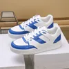 Mens Womens Ct-07 Cow Leather Low Cut Lace Up Casual Shoes Sports Shoes White Black Gray Blue Fabric Lining Circular Designer Sneakers 38-44