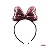 Cappelli da festa Boutique Corona di paillettes Orecchie da topo Fascia per capelli per ragazze Annunci - Perfect Cosplay Pography Bomboniere natalizie Drop Delivery Home G Dhxyk