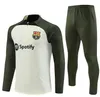 Tute da uomo 23 24 TUTA barca calcio uomini e bambini SET ragazzi adulti LEWANDOWSKI PEDRI TRAINING SUIT 2024 Barcelona tuta da allenamento tute outfit 6DQQ