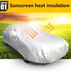 Universele Autohoezen Maat SMLXLXXL Indoor Outdoor Volledige Auot Zon UV Sneeuw Stofbestendig Bescherming Cover voor Sedan SUVHKD230628