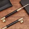 New Style Brass Long Filter Pipes Portable Fiberglass Handle Removable Dry Herb Tobacco Multipurpose Cigarette Holder Innovative Handpipes Smoking Tube