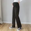 Bas de maternité Pantalon de maternité Vêtements externes pour femmes enceintes Lâche Cool Vêtements de grossesse Jambe large Bottoming Pantalon de maternité 230628