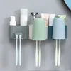 Nouvelle salle de bain brosse à dents porte-dentifrice mural rasoir cintre crochet tasse support de rangement peigne nettoyage crème support organisateur
