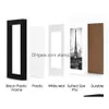Frames And Moulds Gallerymount Bilderrahmen-Set – Schwarz/Weiß, 4 Größen. Präsentieren Sie Ihre P OS mit Stil. Drop Delivery Home Garden Ar Dhpwg