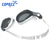 goggles COPOZZ Professional HD Swimming Goggles Double Anti-Fog Adjustable Swimming Glasses Silicone Big view goggles for Men Women 230627