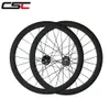 Ruote per bici Set di ruote per bici da pista in carbonio 700C 2438506088mm di profondità Copertoncino tubolare Flip Flop a scatto fisso Ruote per bici a velocità singola 230628