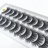 FALSE EYGRASS 510PAIRS 3D FAUX MINK NATURLIG TICK LÅNG DRAMATISKA FAKTASKAR Makeup Eyelash Extension Maquiagem 230627