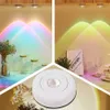 Bedroom Decor Lights Touch Sunset Lamp Cabinet Ambient Night Light for Wall Lamps Kitchen Closet Cupboard Decoration Lightinng HKD230628