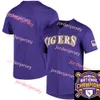 2023 MCWS National Champs Lsu Tigers Baseball Jersey Alex Lange Jaden Hill Christian Little Alex Lange Ben McDonald Kramer Robertson Greg Deichmann Brian Wilson