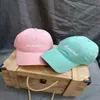 Summer Candy Projektanta mody Para na świeżym powietrzu Wakacje Alphabet Drukuj 12 kolorów Casquette