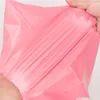 Buste 100 Pz/lotto Nuovo Materiale Plastica Spedizione Poly Mailing Bag Busta Busta Rosa Express Mailer