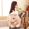 Peluches Animaux En Peluche Longue Oreille Lapin En Peluche Sac Mignon Poupée KawaiiÉpaule Sac À Dos Sac À Bandoulière Porte-Monnaie Messenge Sacs En Peluche Jouet Filles Cadeau J230628