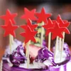 Glitter Card Cake Star Inserted Cupcake Paper Cards Banner Baking Cupcakes Birthday Decor Stars Tea Party Wedding Decoration Tool TH0512 s s s ation