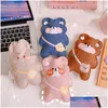 Autres fournitures de fête d'événement Creative Cute Plush Heat Water-Bag Cartoon Shaped Water Bag Portable Student Waters Injection Hand-Warm Dhdsw