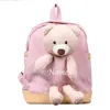 Mochila linda bolsa infantil nome personalizado meninos e meninas personalizado jardim de infância moda pequeno livro lanche