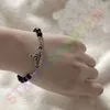 Сатурн черный браслет оникса жемчужные изделия из бисера с бриллиантами алмазные теннисные планеты браслеты Женщина -дизайнерские ювелирные аксессуары