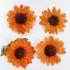 Dried Flowers Latest Sunflower Shiny Yellow For DIY Bridal Makeup 1Lot 30pcs Free Shipment 230628