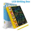 Tassen 9.5 inch LCD Pencil Box Writing Tablet Children's Trapport Board Wisbaar herbruikbare tekentabletten cadeau voor jongensmeisjes