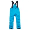 Skiing Pants 4-12 Years Old Children Ski Boys And Girls Outdoor Sports Warm Snow Kids Snowboarding Trousers