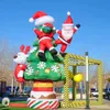 Outdoor giant Inflatable Christmas tree with LED light china supplier new design inflatable decoration tree for christmas