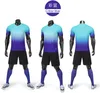 Respirant Séchage Rapide Nouveau Football Uniforme Commerce Extérieur À Manches Courtes Compétition Formation Uniforme Costume Version Vide Adulte et Enfants Je