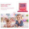 Orologi da parete Apprendimento elettronico Giocattoli educativi Macchina Bambini divertenti Bambini Computertoys Giochi Notebook Laptop Educational Bulk