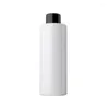 Storage Bottles Empty 500ml Flat Shoulder PET Screw Cap Lotion Cosmetic Plastic Bottle