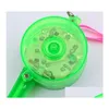 Noise Maker Lumiwhistle Rainbow Led Necklace Party Fan Props Drop Delivery Home Garden Festive Supplies Event Dhoas