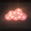 s Cloud LED 3D Cartoon Night Симпатичные дети Детский день Подарочная игрушка для детской спальни Украшение Лампа Крытый Прекрасное освещение HKD230628