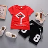 Clothing Sets Baby Summer FashionClothing Children Boys Girls Letter 2Pcssets Kids Infant Cotton Sports Clothes Toddler Casual Tracksuit 230627