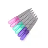 Nail Files Double Sided Stainless Steel File Manicure Pedicure Finger Toe Nails 3.5Inch Xb1 Drop Delivery Health Beauty Art Salon Dh5Xh