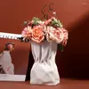 Вазы Украшение вазы Керамическая бутылка Гостиная Цветочная композиция Обеденный стол Шкаф для телевизора Домашний гидропонный цветочный горшок
