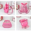 Рюкзаки Детский мини-рюкзак Симпатичные школьные сумки для маленьких девочек Bowknot Kawaii Toddler Travel Bag Back Pack 230628